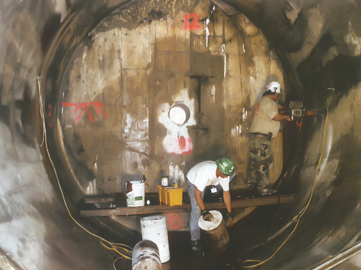 Wastewater-Circular-Cut-Operators-Cut-Center-Pivot-Hole