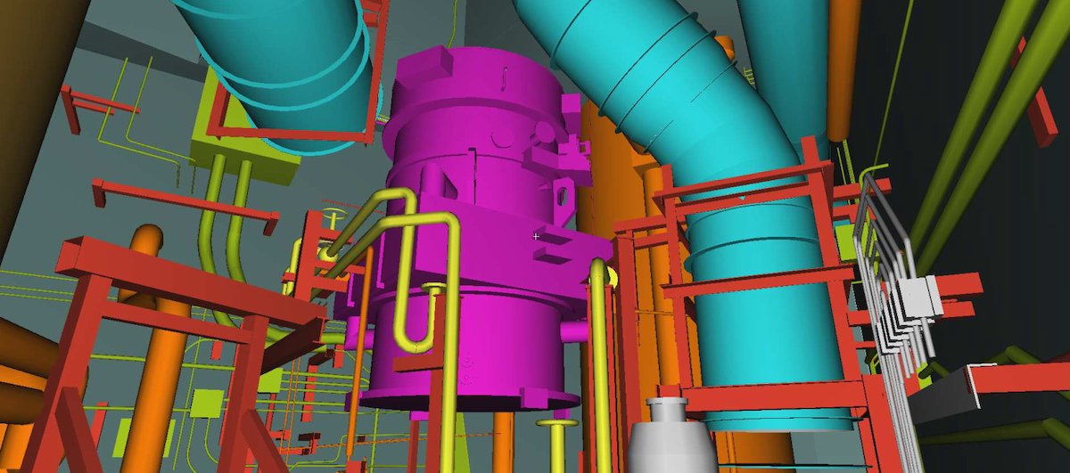 3D scanning of facility