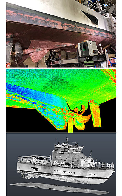 Using Long Range Scanners on Coast Guard Cutter
