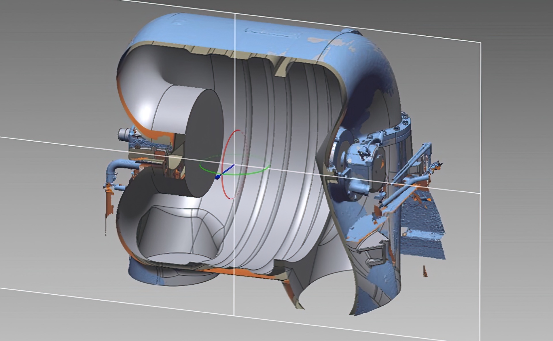 3D Scanning and Reverse Engineering for Legacy Parts