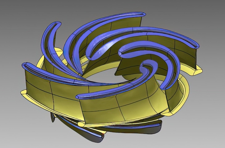 3D scanning of hydro turbine impeller
