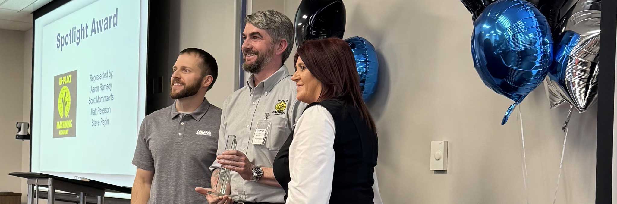 IPM Winds 2025 Spotlight Award from Logan Aluminum
