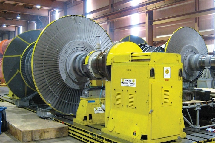 Portable Lathe Machining